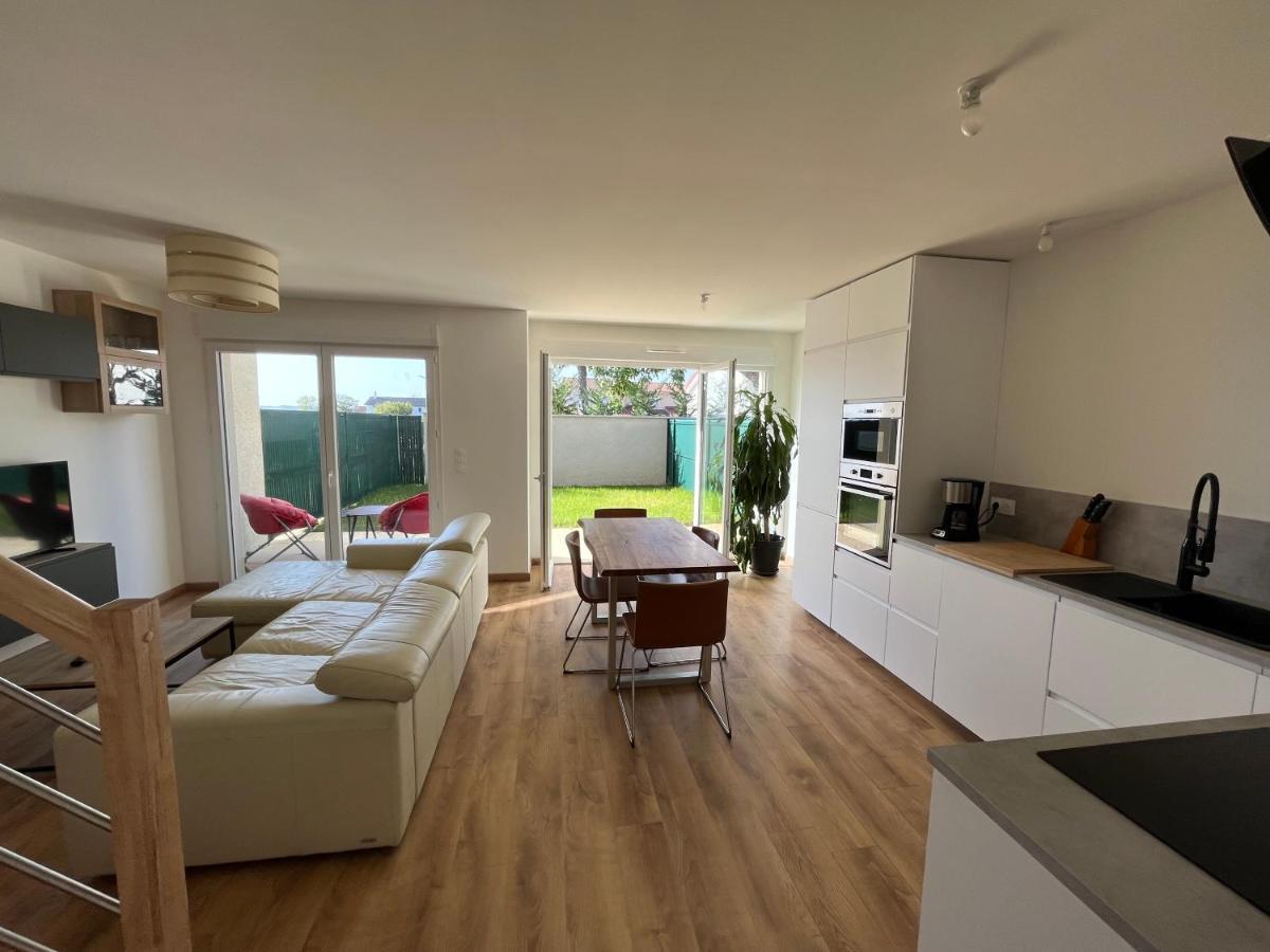 Maison T4 Cosy + Jardin Leyment Bagian luar foto